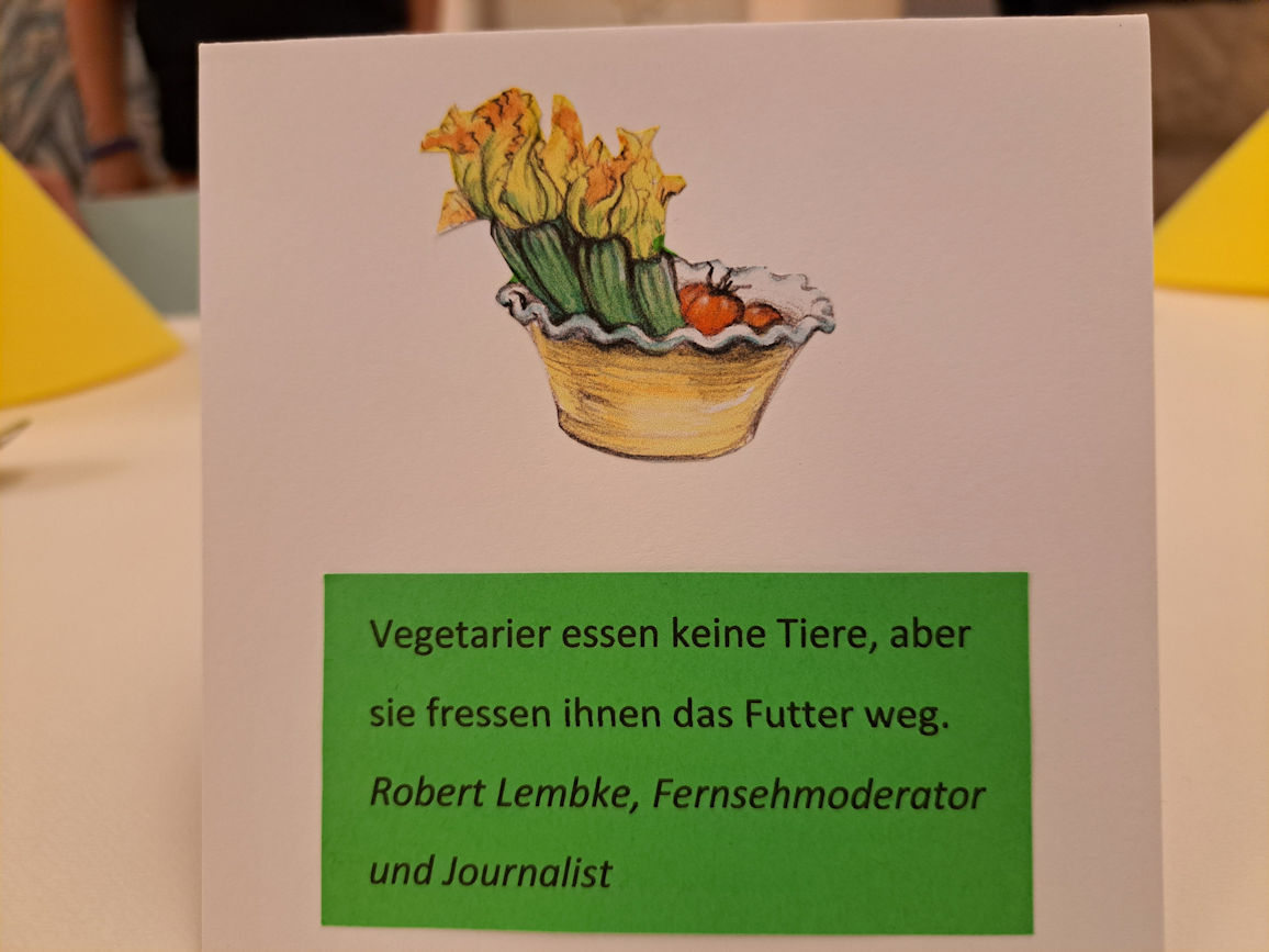 Launiges Zitat zum Thema Essen